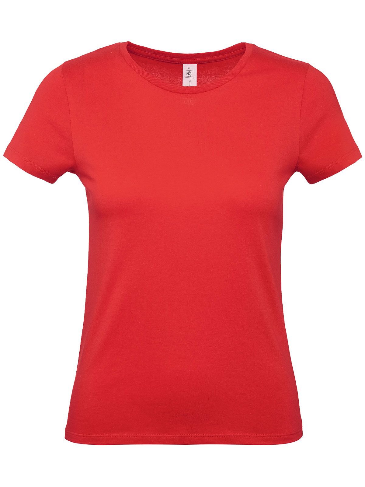 Damen T-Shirt – B&C – Farbe Rot – individuell veredelbar