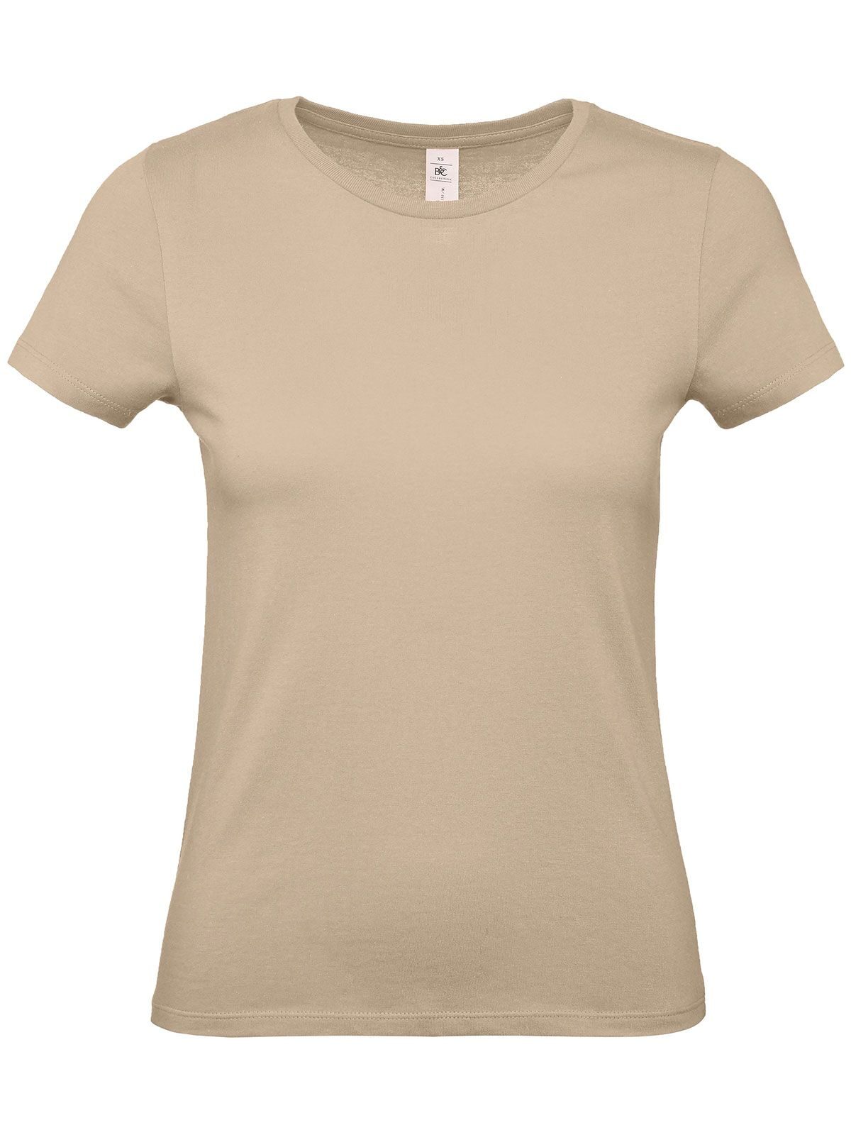 Damen T-Shirt – B&C – Farbe Sand – individuell veredelbar