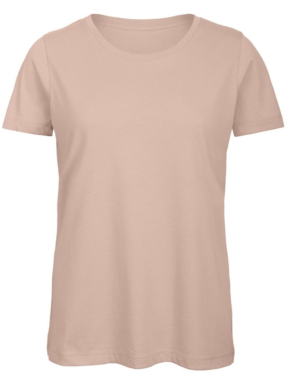 Inspire T Damen T-Shirt – B&C – Farbe millennial pink – individuell veredelbar