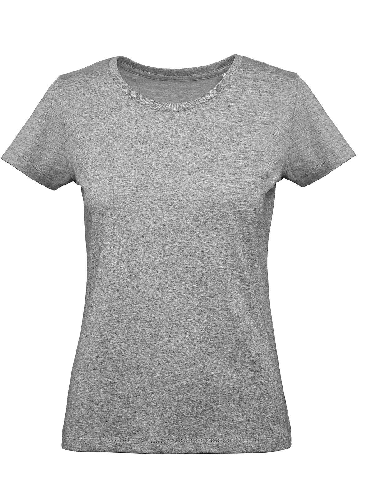 Inspire Plus T Damen T-Shirt – B&C – Farbe Sport Grau – individuell veredelbar