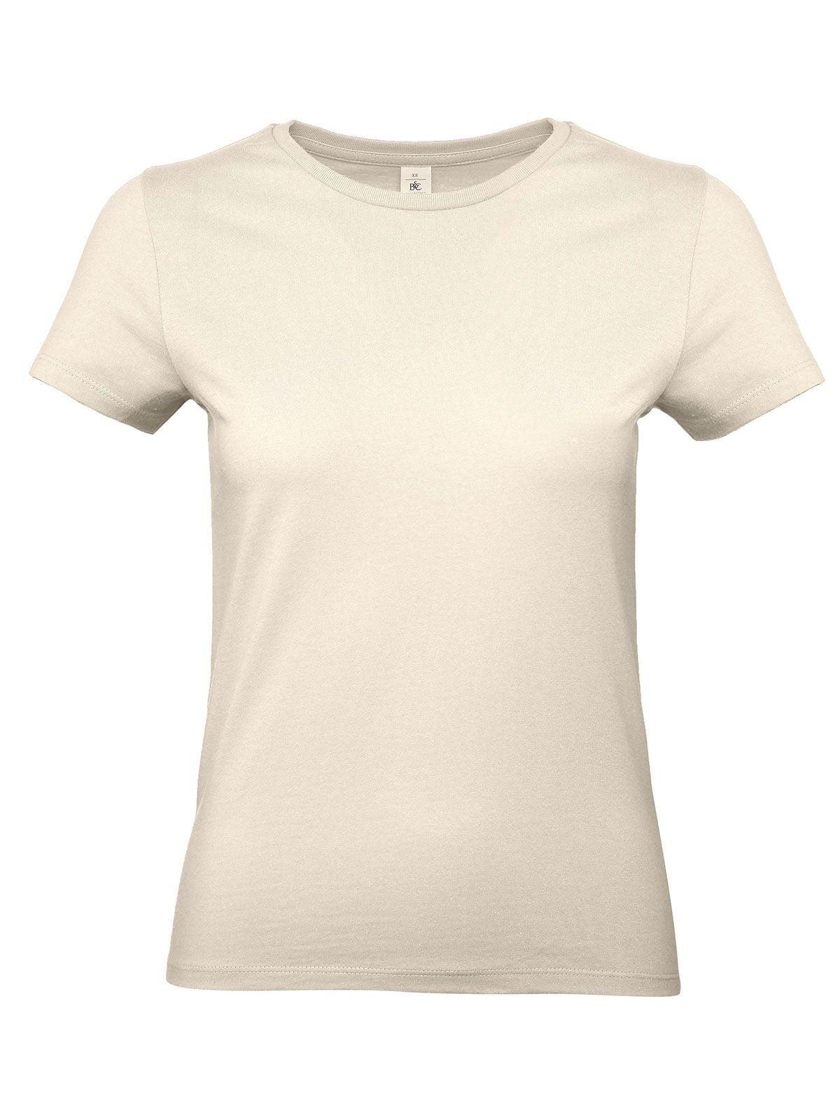 Damen T-Shirt – B&C – Farbe Natur – individuell veredelbar