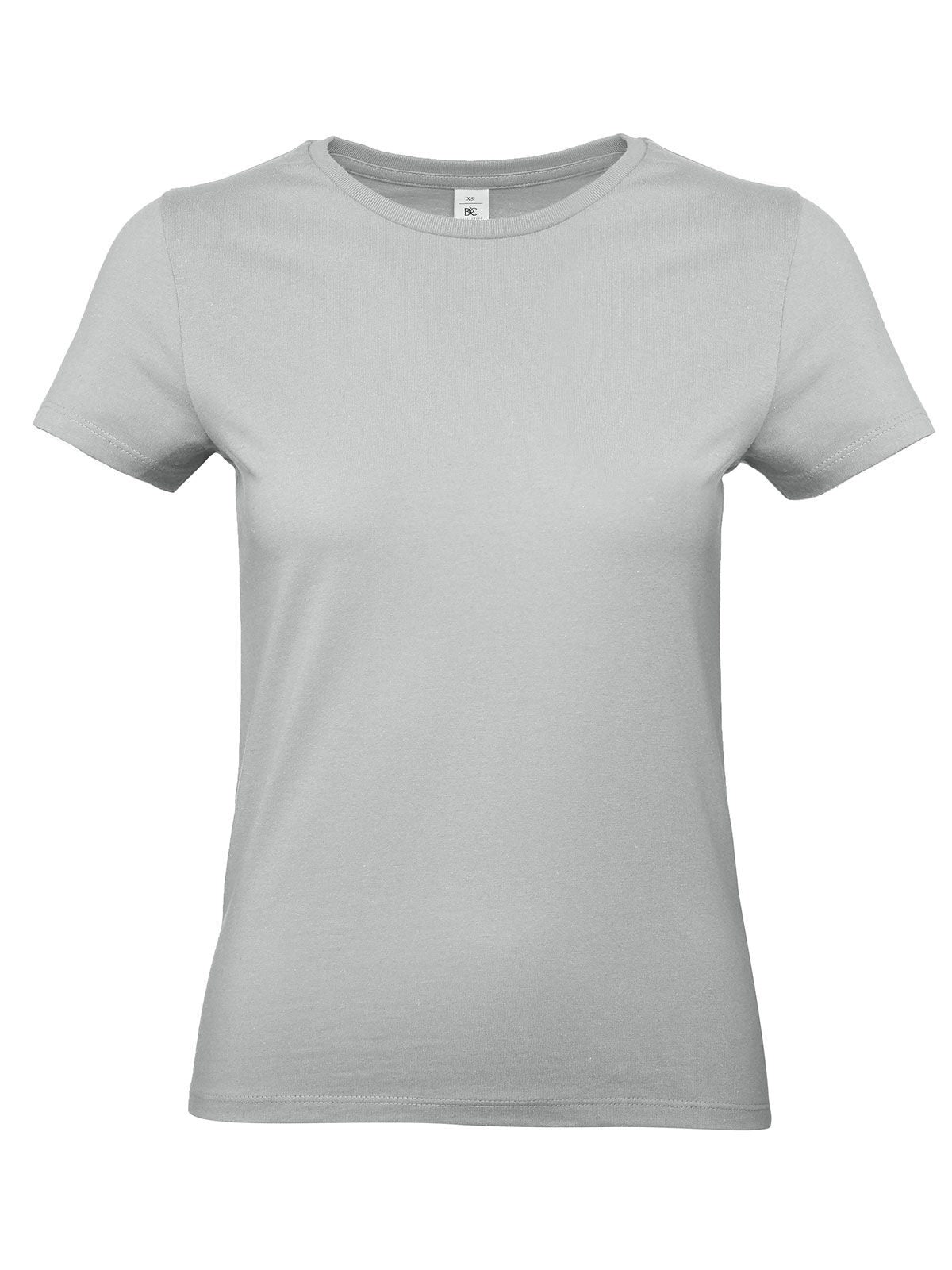 Damen T-Shirt – B&C – Farbe pacific grey – individuell veredelbar