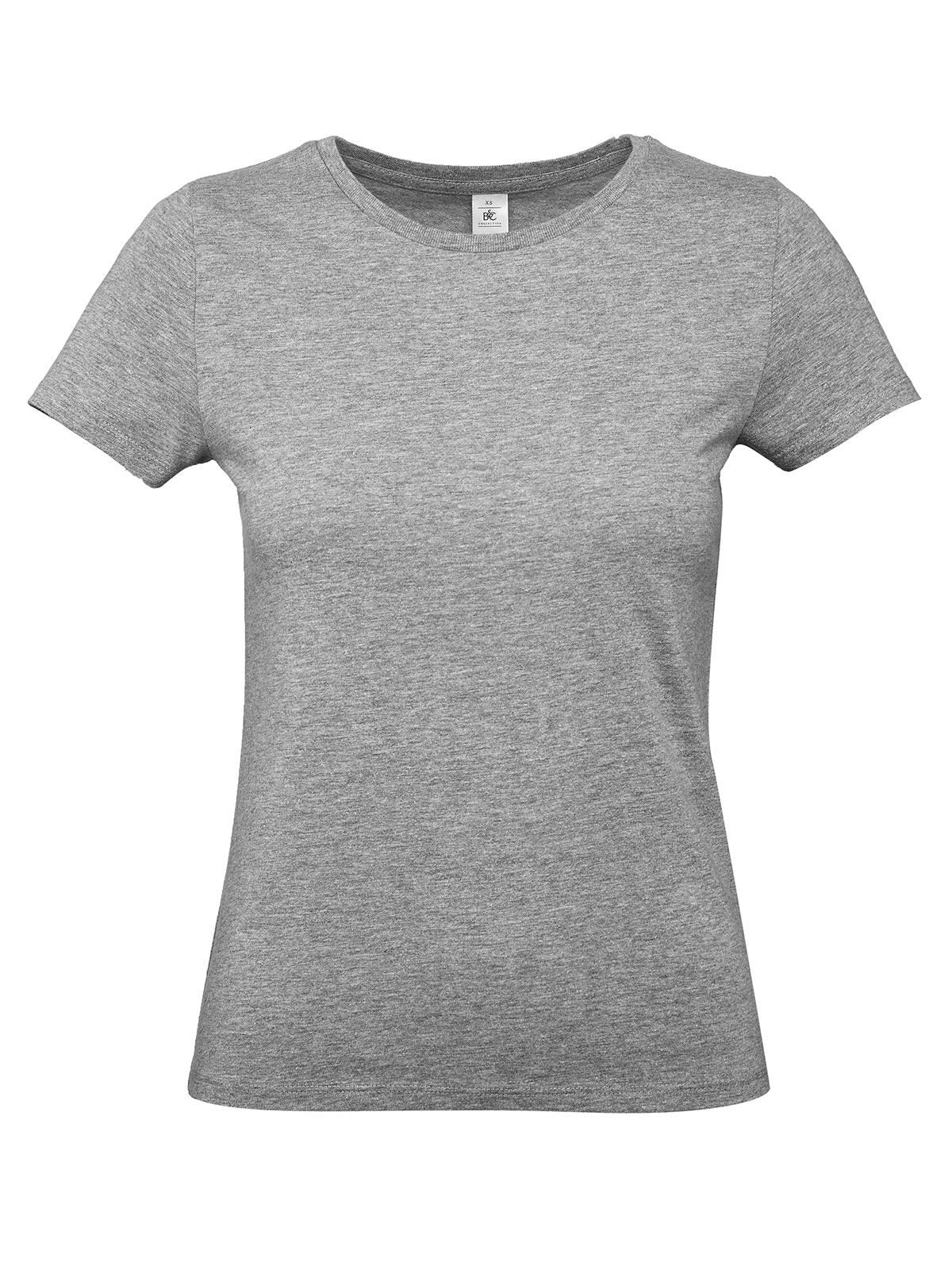 Damen T-Shirt – B&C – Farbe Sport Grau – individuell veredelbar
