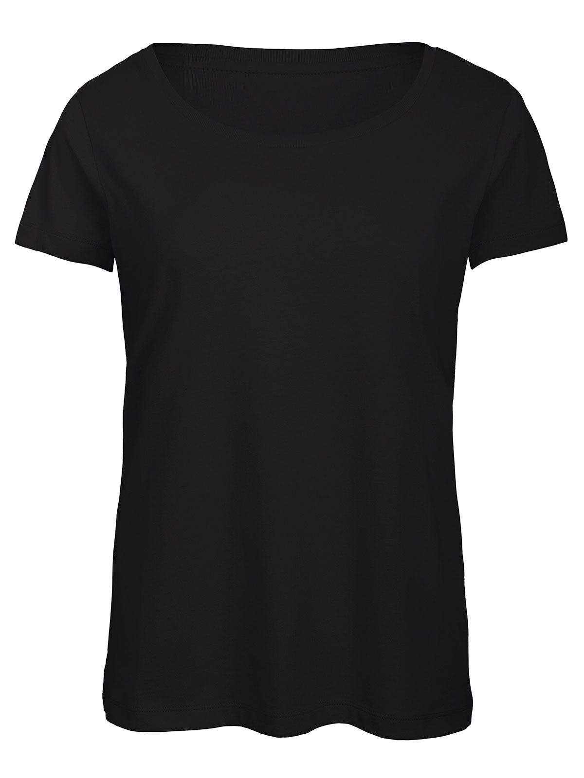 Triblend Damen T-Shirt – B&C – Farbe Schwarz – individuell veredelbar
