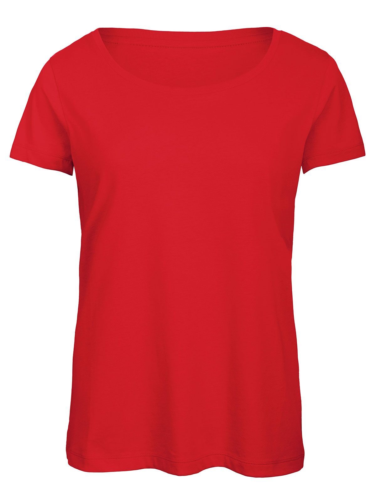 Triblend Damen T-Shirt – B&C – Farbe Rot – individuell veredelbar