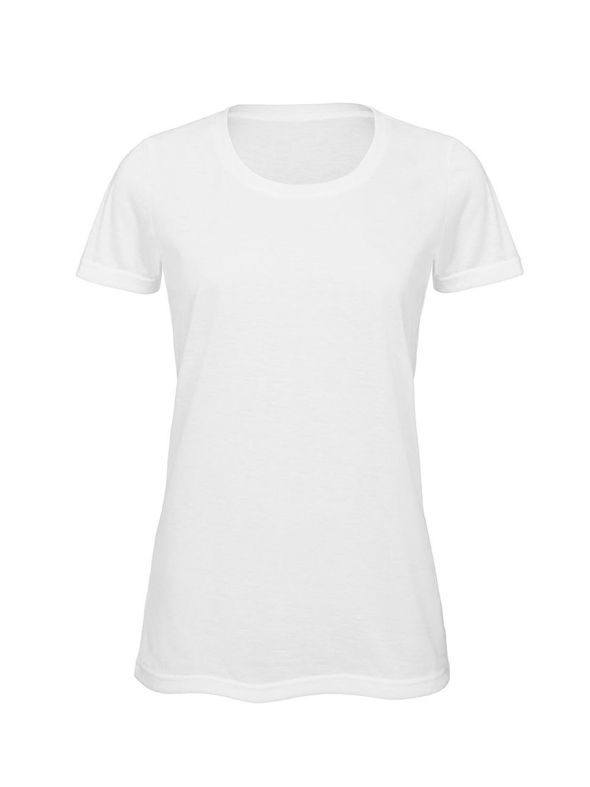 Sublimation Damen T-Shirt – B&C – Farbe Weiß – individuell veredelbar