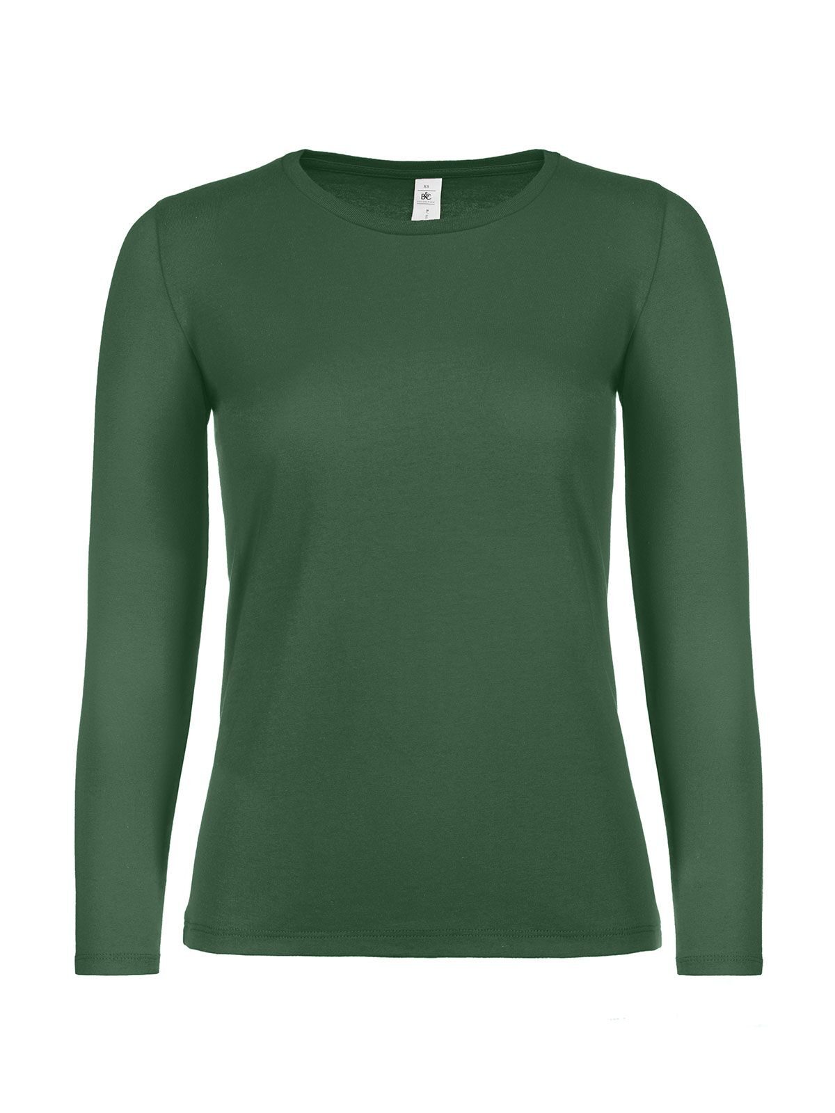LSL Damen T-Shirt – B&C – Farbe bottle green – individuell veredelbar