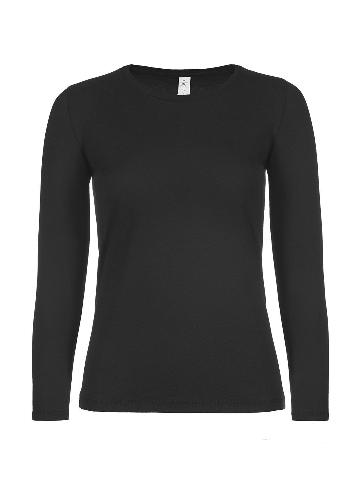 LSL Damen T-Shirt – B&C – Farbe Schwarz – individuell veredelbar