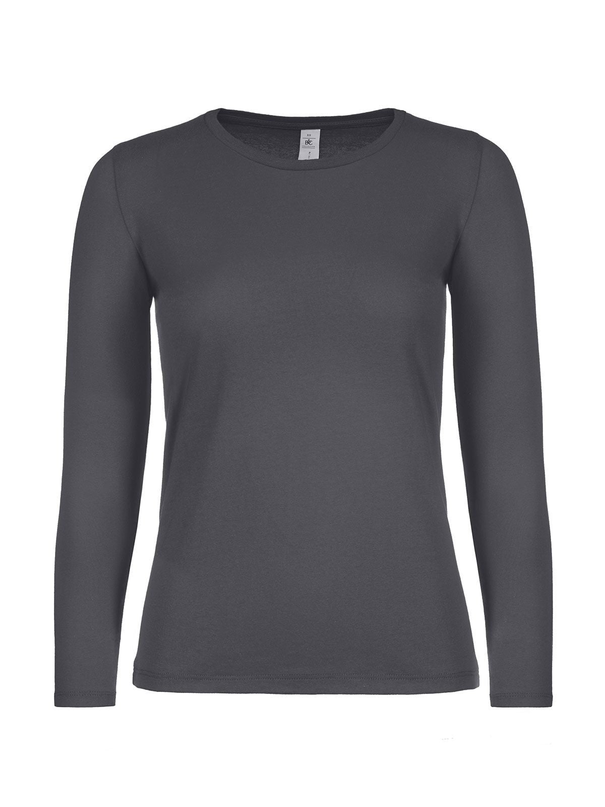 LSL Damen T-Shirt – B&C – Farbe Dunkelgrau – individuell veredelbar