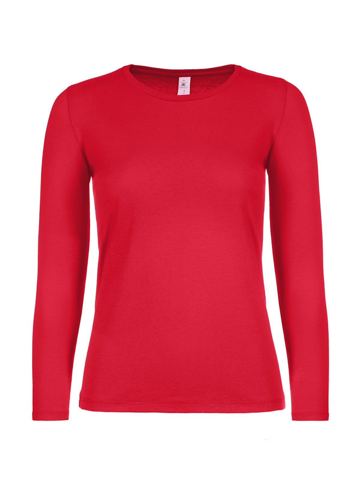 LSL Damen T-Shirt – B&C – Farbe Rot – individuell veredelbar