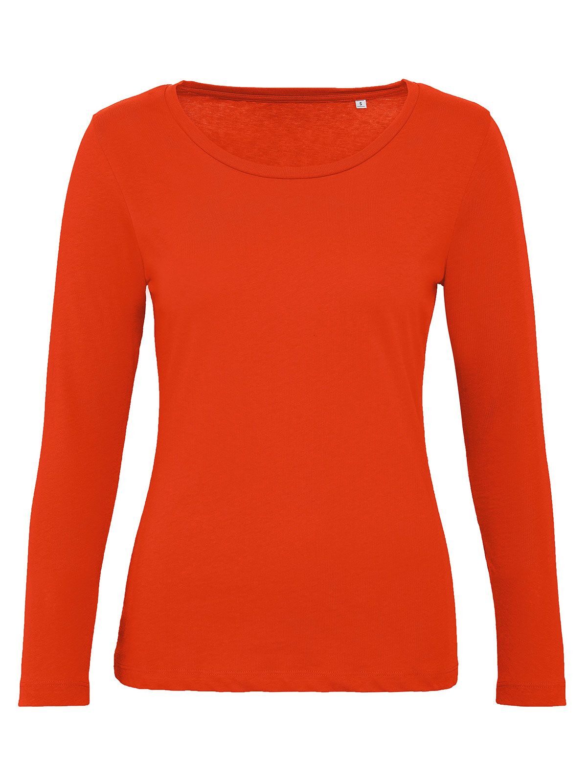Inspire LSL T Damen T-Shirt – B&C – Farbe fire red – individuell veredelbar