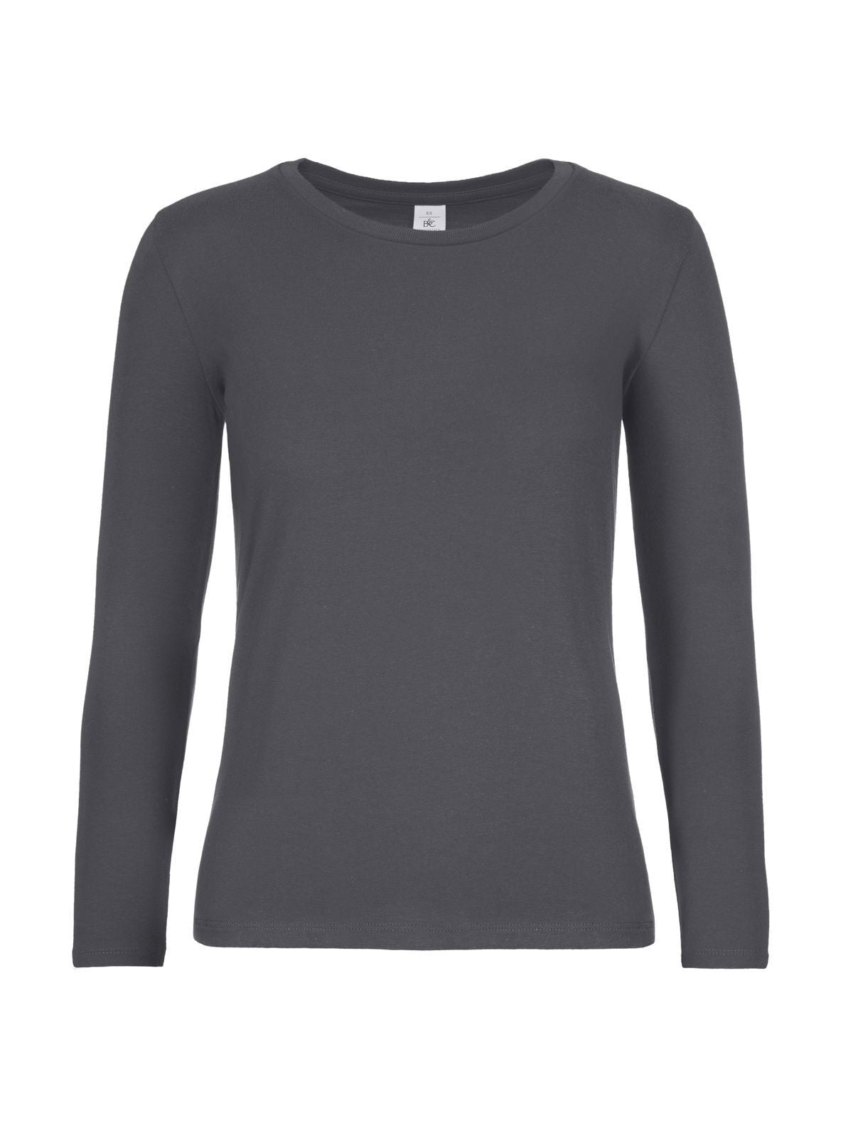 LSL Damen T-Shirt – B&C – Farbe Dunkelgrau – individuell veredelbar