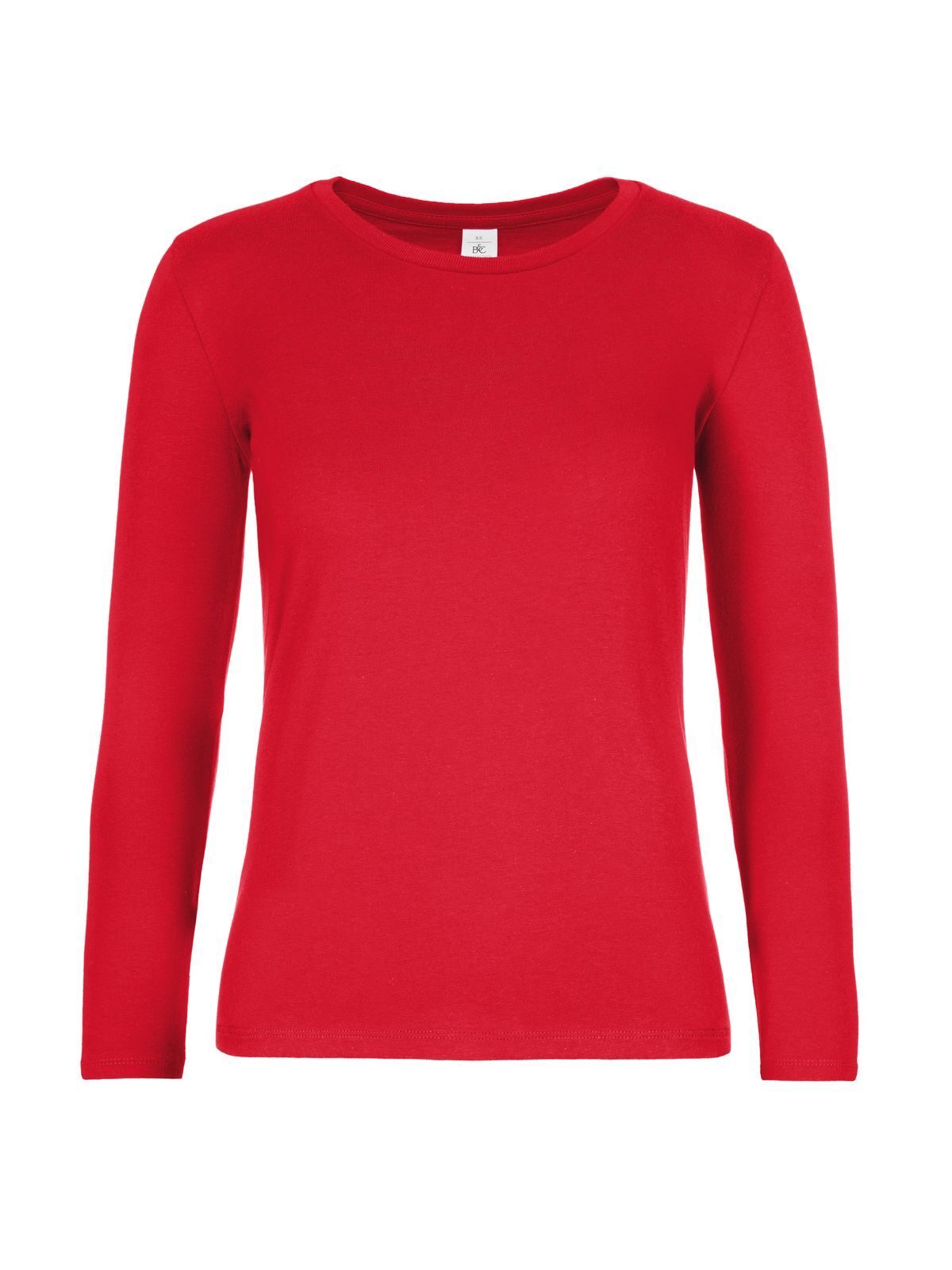 LSL Damen T-Shirt – B&C – Farbe Rot – individuell veredelbar