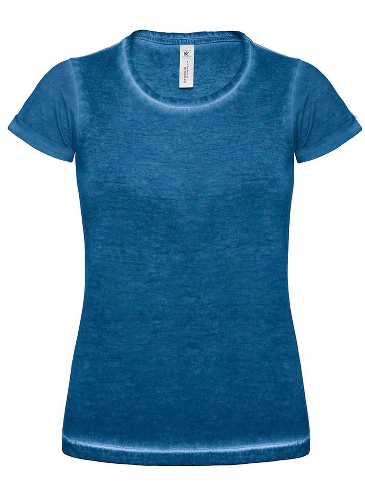 Dnm Plug In Damen T-Shirt – B&C – Farbe blue clash – individuell veredelbar