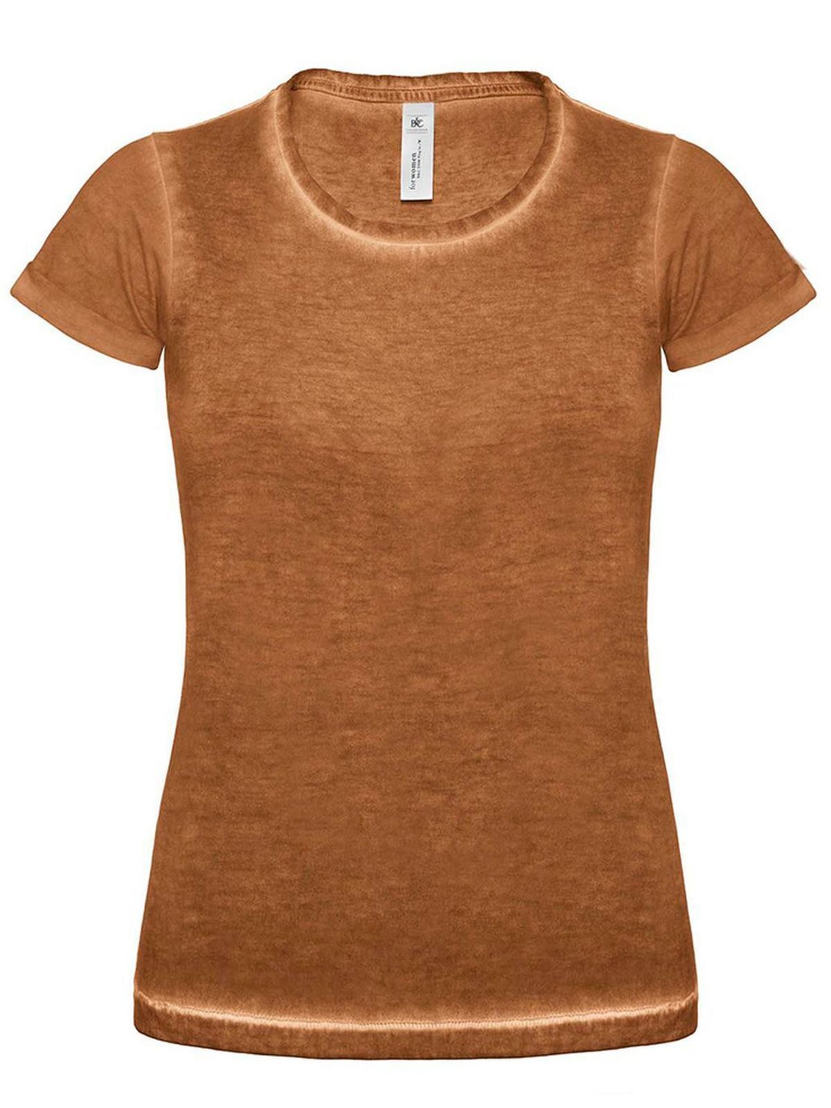Dnm Plug In Damen T-Shirt – B&C – Farbe rusty clash – individuell veredelbar