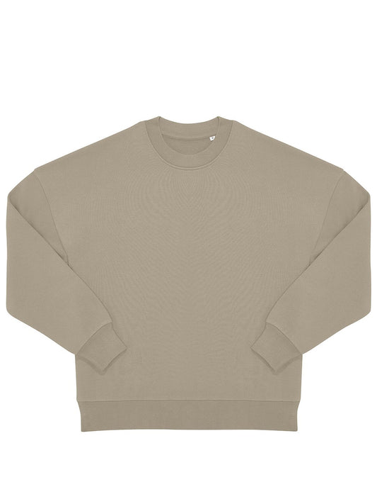 Influence Crew Herren Sweatshirt / Hoodie – B&C – Farbe Mastic – individuell veredelbar