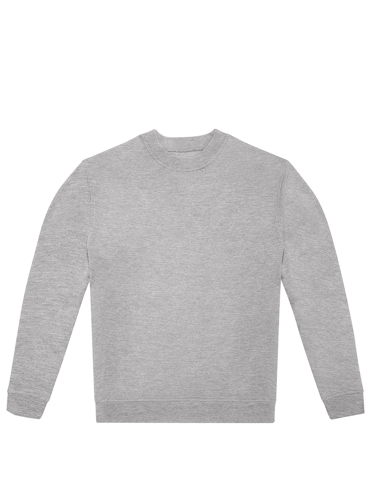 ID.332 Crew Herren Sweatshirt / Hoodie – B&C – Farbe Sport Grau – individuell veredelbar