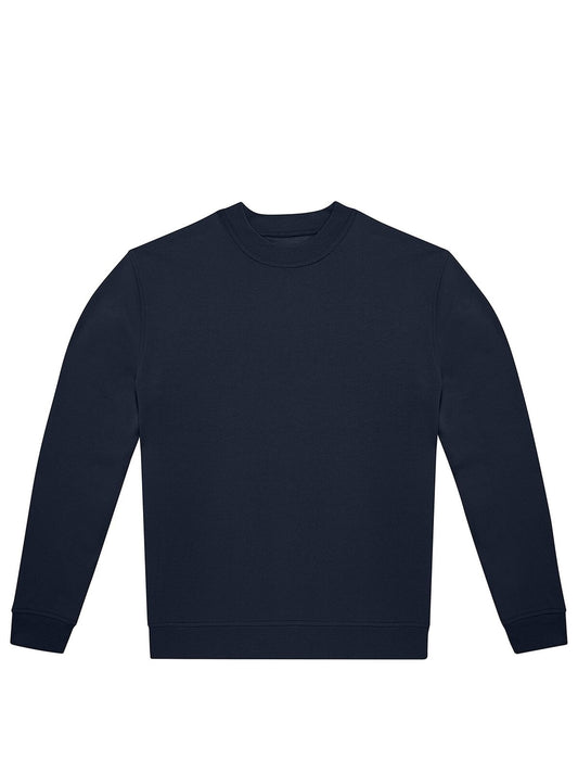 ID.222 Crew Herren Sweatshirt / Hoodie – B&C – Farbe Navy – individuell veredelbar