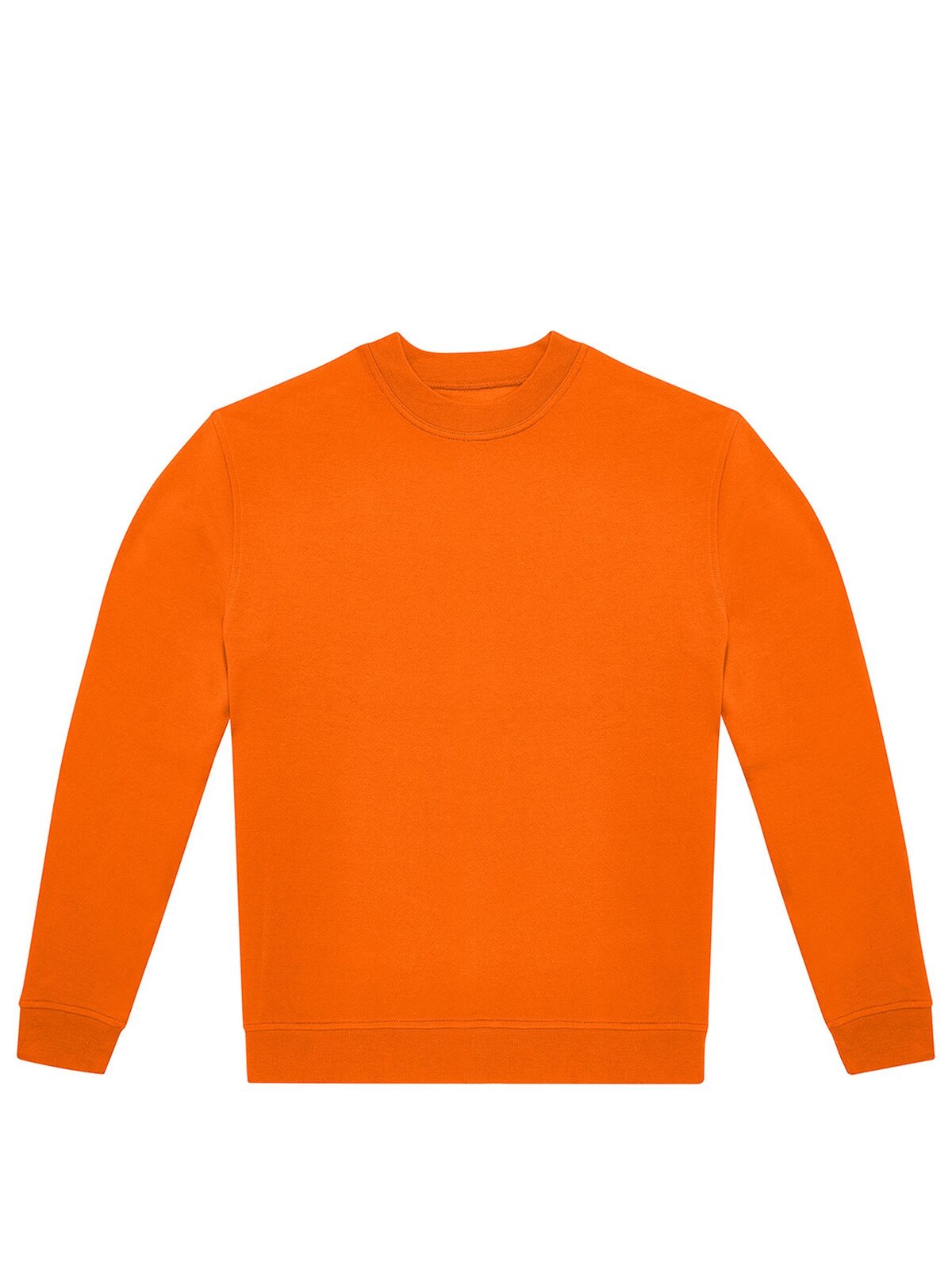 ID.222 Crew Herren Sweatshirt / Hoodie – B&C – Farbe Orange – individuell veredelbar