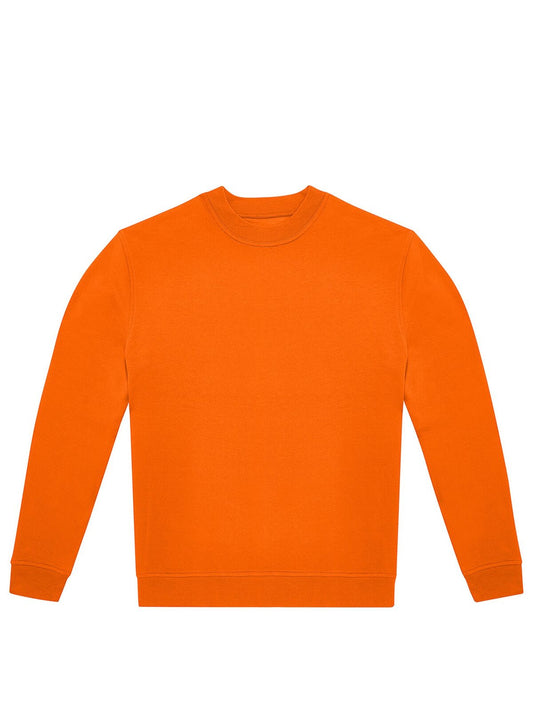 ID.222 Crew Herren Sweatshirt / Hoodie – B&C – Farbe Orange – individuell veredelbar