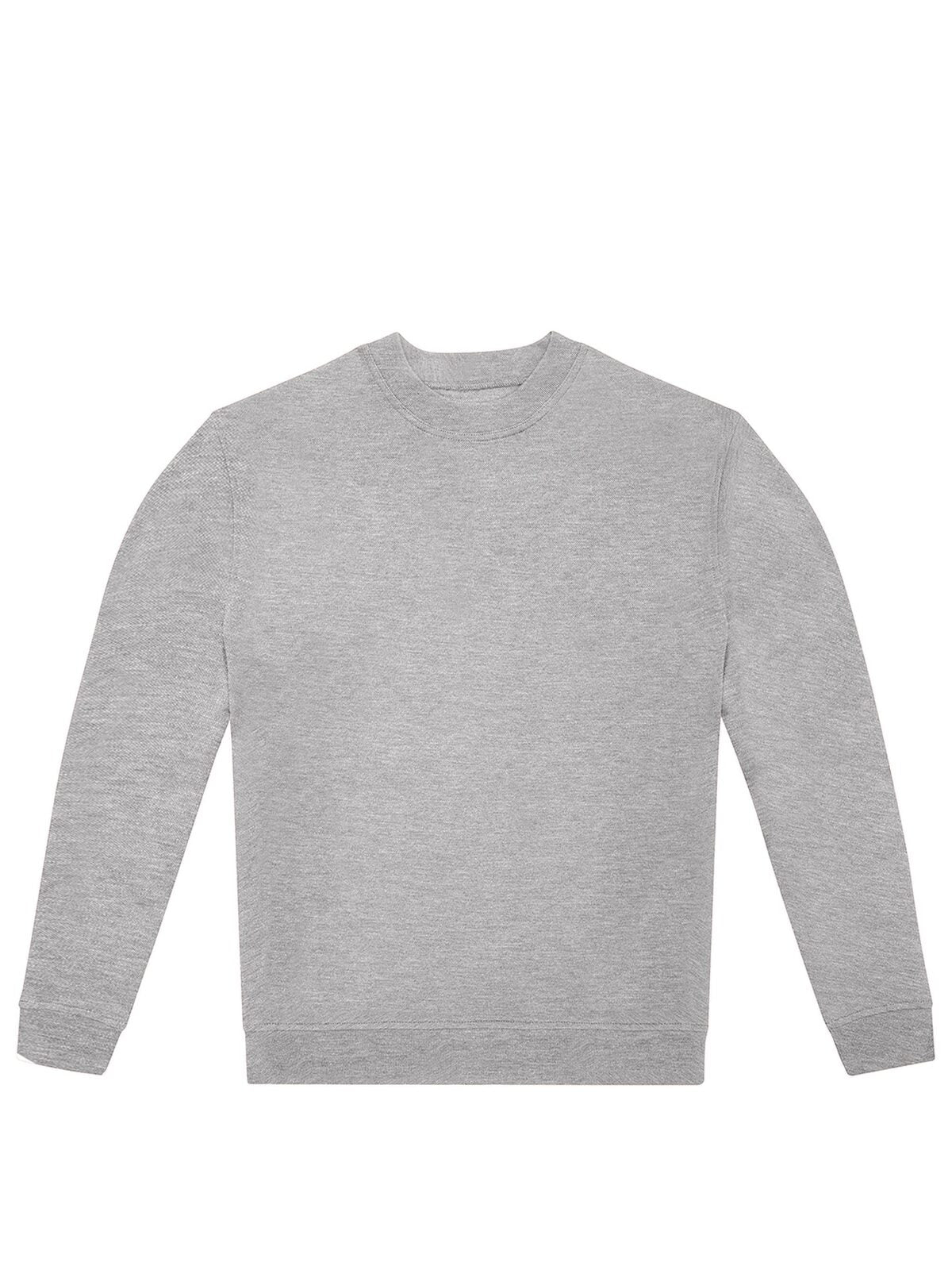 ID.222 Crew Herren Sweatshirt / Hoodie – B&C – Farbe Sport Grau – individuell veredelbar