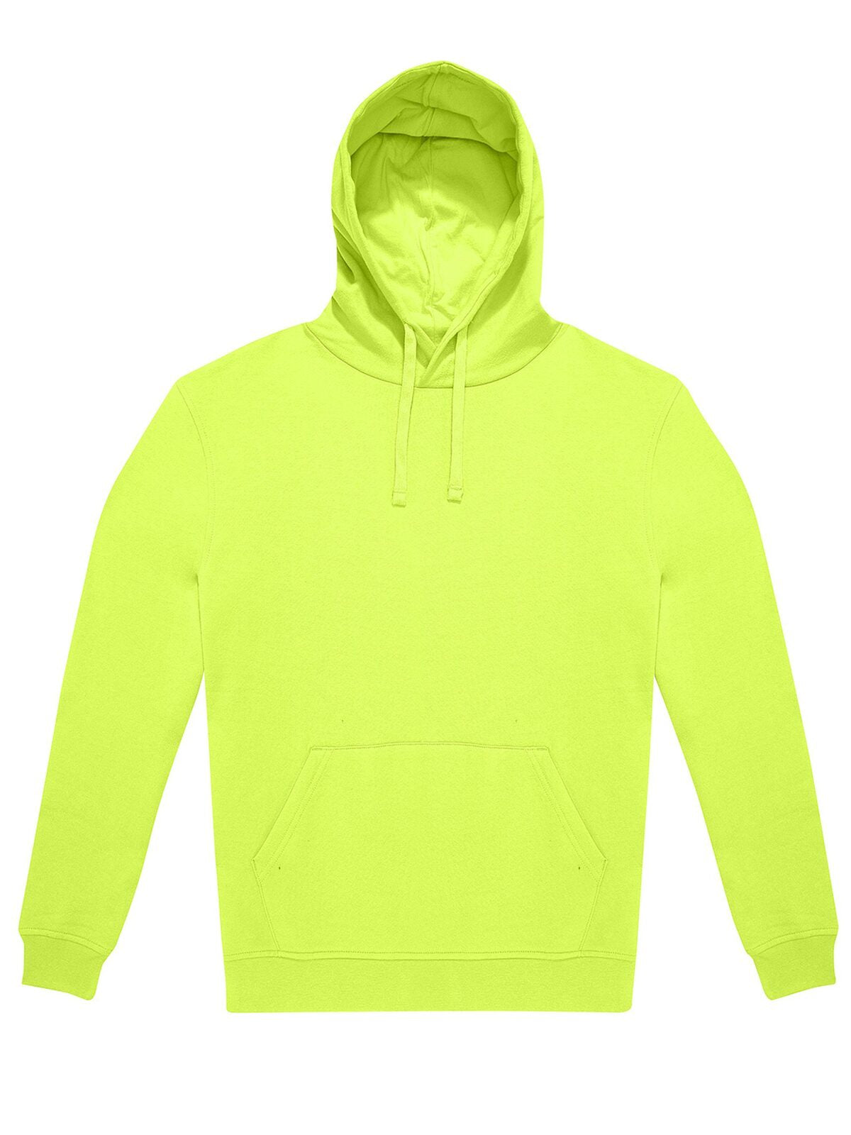 ID.223 Hoodie Herren Sweatshirt / Hoodie – B&C – Farbe acid lime – individuell veredelbar