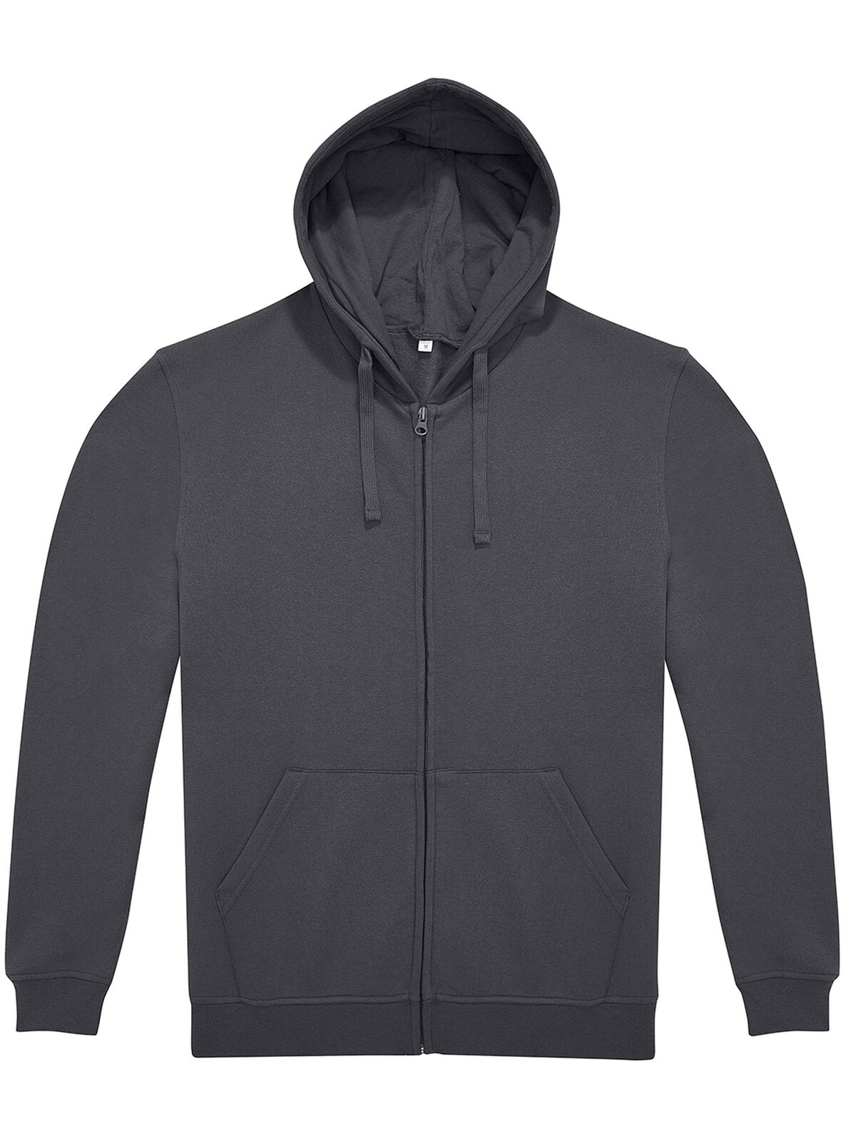 ID.224 Zip Hood Herren Sweatshirt / Hoodie – B&C – Farbe Dunkelgrau – individuell veredelbar