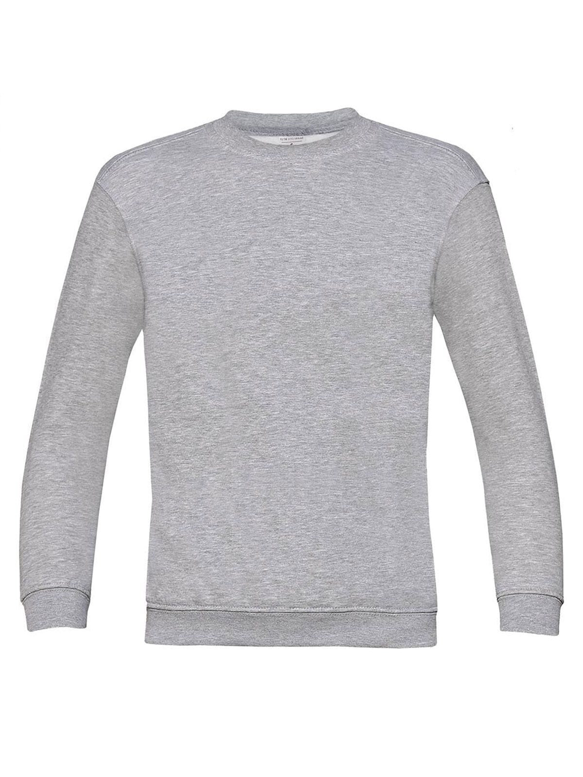 Set In Kinder Sweatshirt / Hoodie – B&C – Farbe heather grey – individuell veredelbar