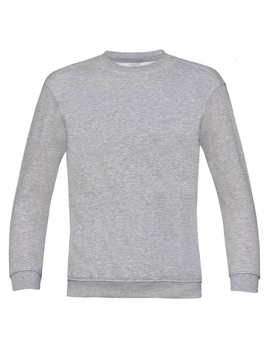 Set In Kinder Sweatshirt / Hoodie – B&C – Farbe heather grey – individuell veredelbar