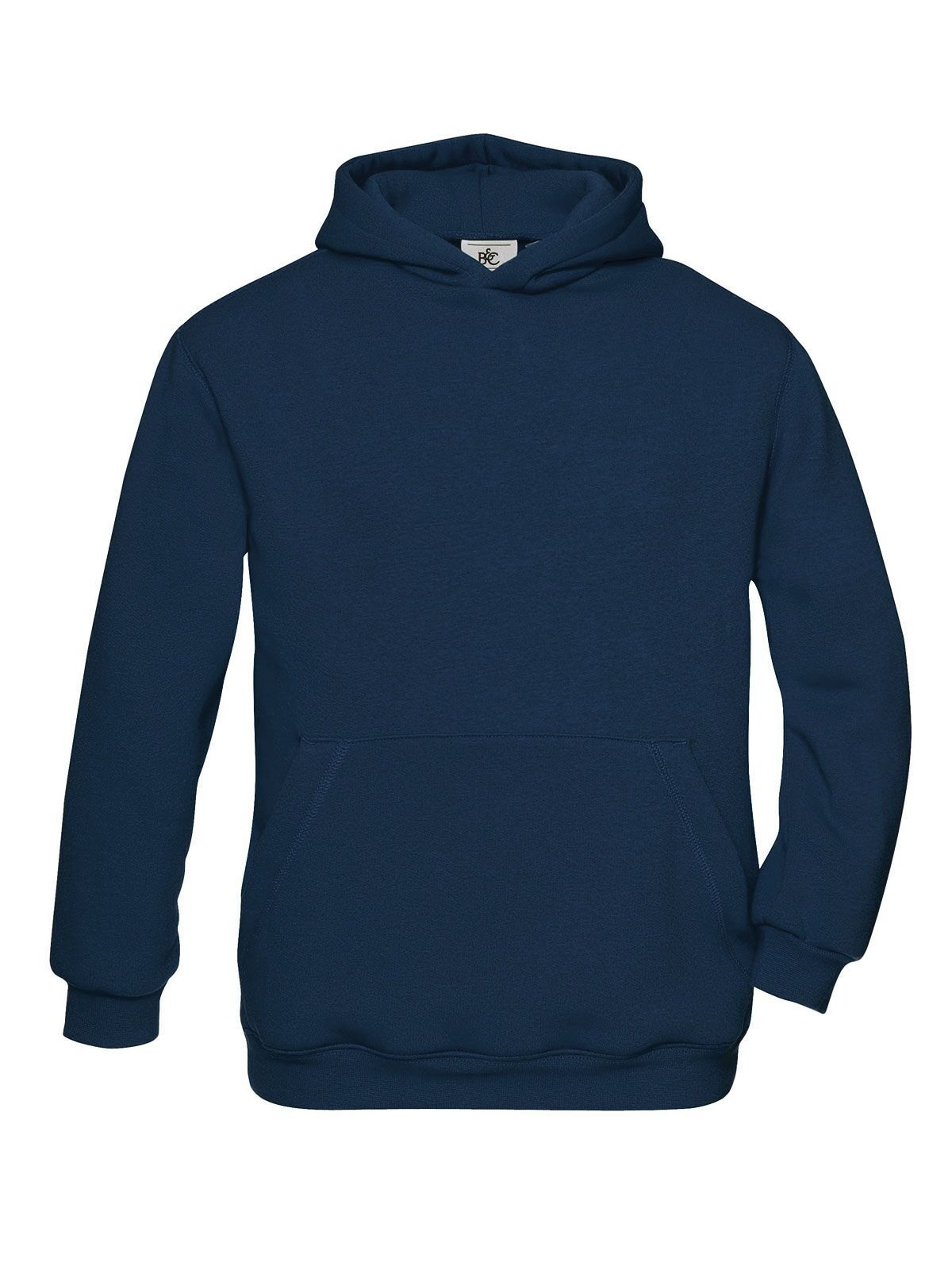 Hooded Kinder Sweatshirt / Hoodie – B&C – Farbe Navy – individuell veredelbar
