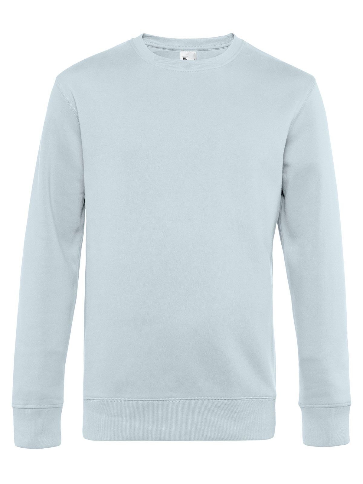 KING Crew Neck Herren Sweatshirt / Hoodie – B&C – Farbe pure sky – individuell veredelbar