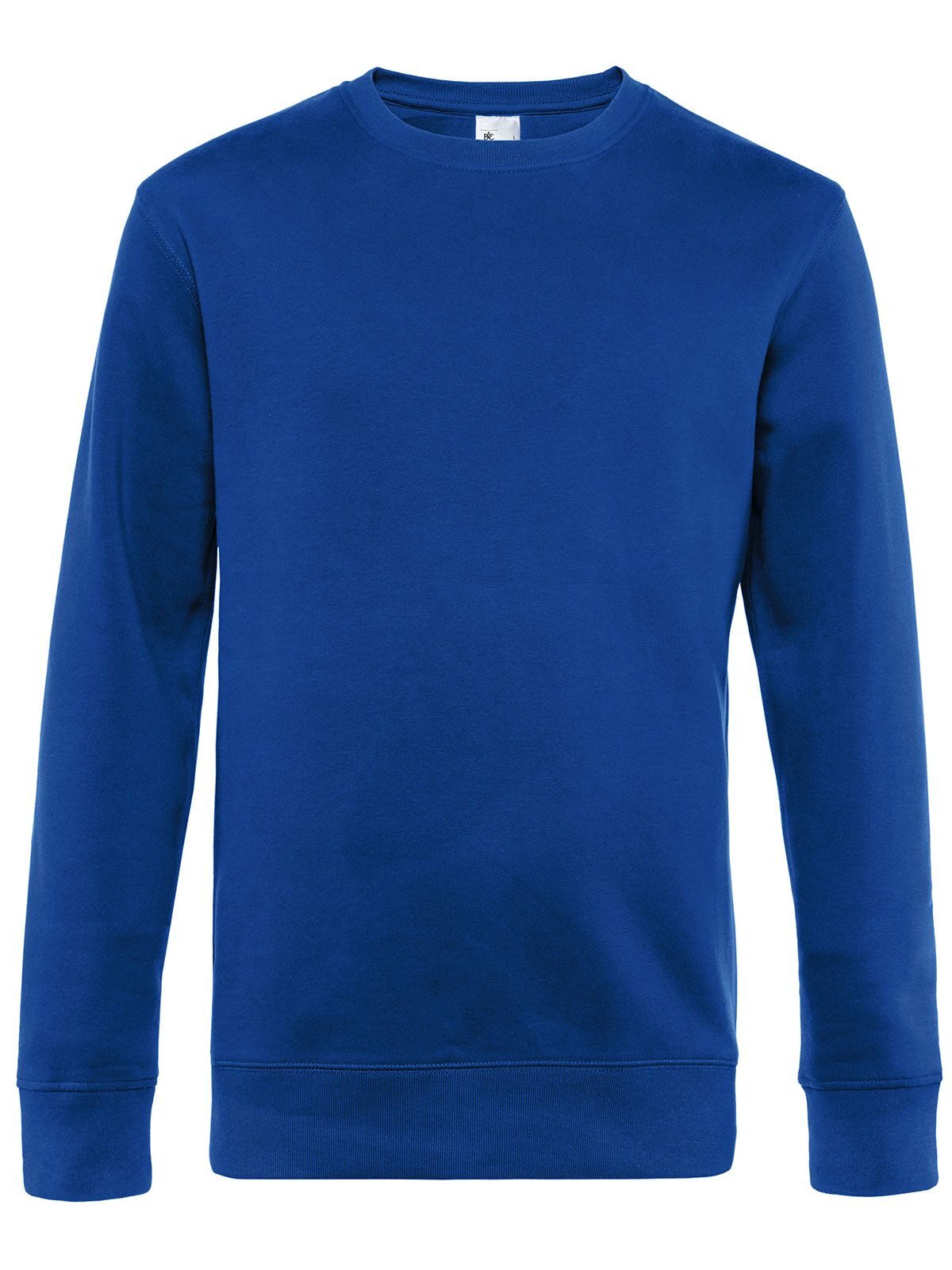 KING Crew Neck Herren Sweatshirt / Hoodie – B&C – Farbe Royalblau – individuell veredelbar