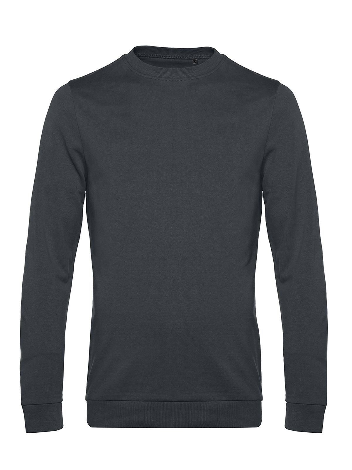 In Sweatshirt / Hoodie – B&C – Farbe asphalt – individuell veredelbar