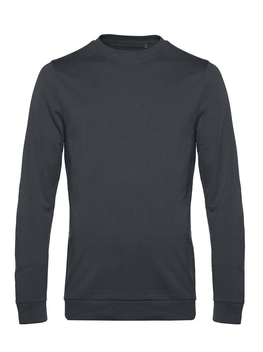 In Sweatshirt / Hoodie – B&C – Farbe asphalt – individuell veredelbar