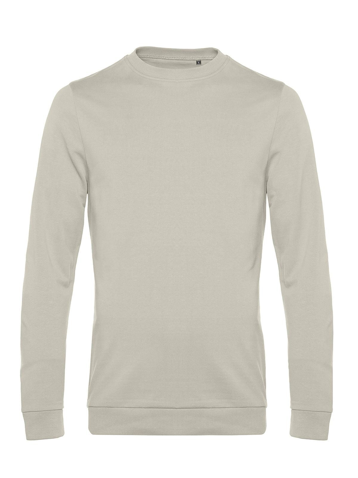 In Sweatshirt / Hoodie – B&C – Farbe grey fog – individuell veredelbar