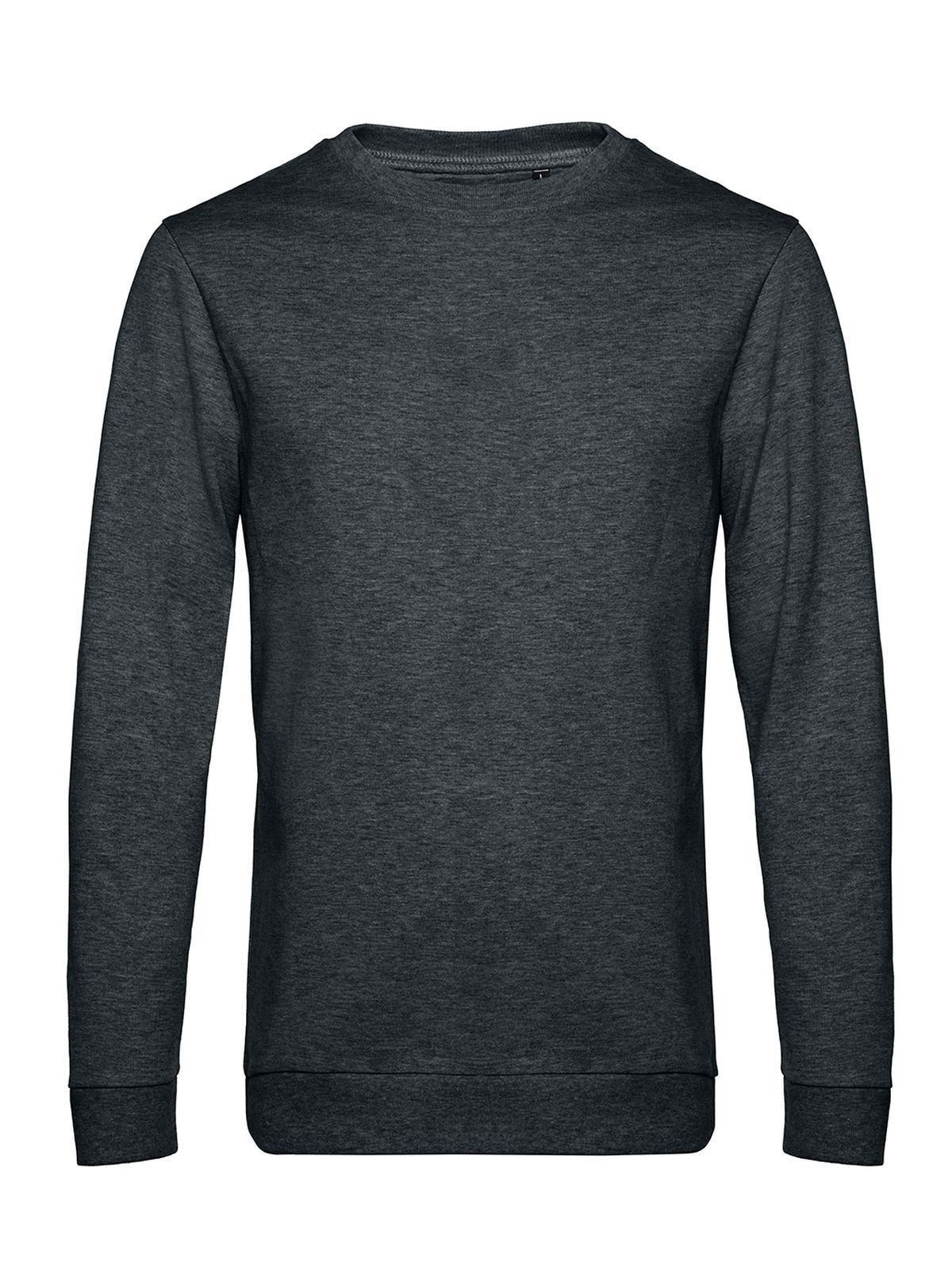 In Sweatshirt / Hoodie – B&C – Farbe heather asphalt – individuell veredelbar