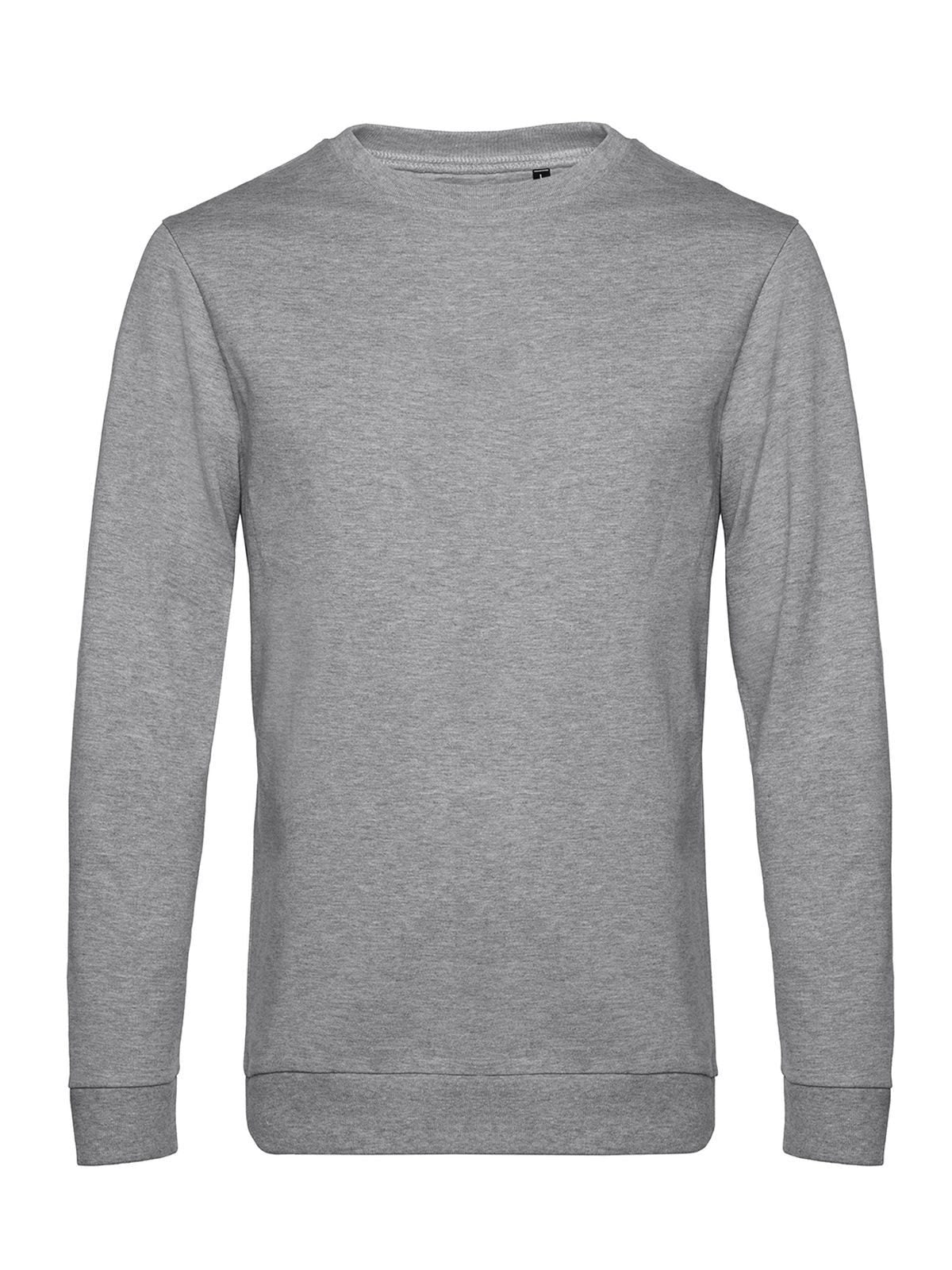 In Sweatshirt / Hoodie – B&C – Farbe heather grey – individuell veredelbar