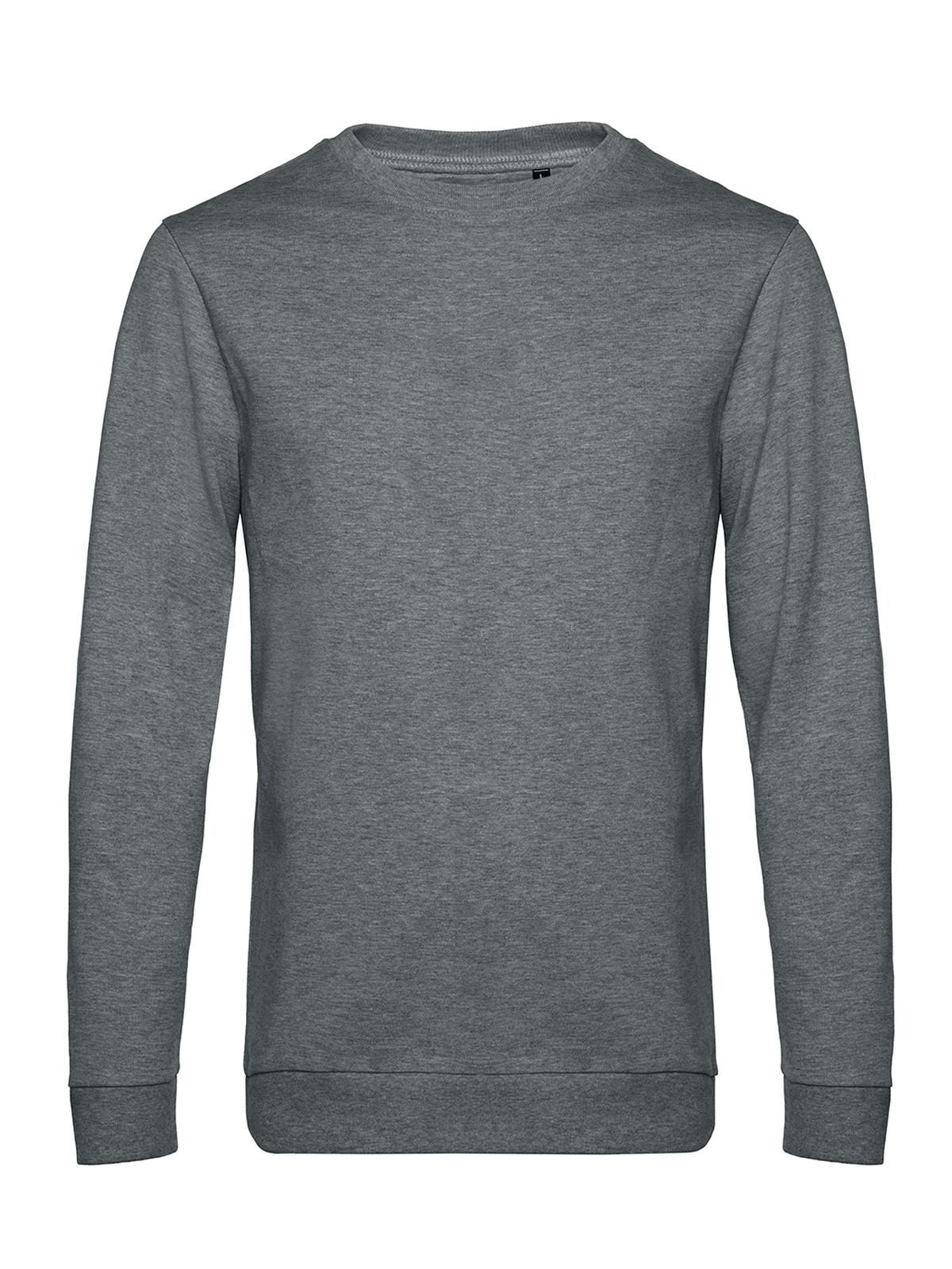 In Sweatshirt / Hoodie – B&C – Farbe heather mid grey – individuell veredelbar