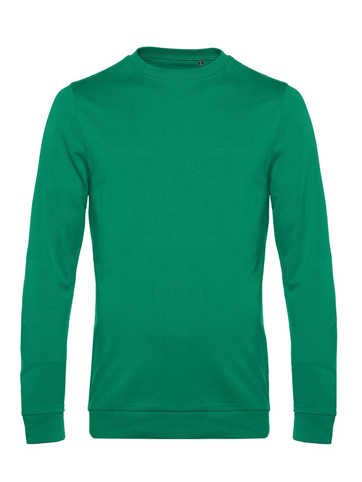 In Sweatshirt / Hoodie – B&C – Farbe Kellygrün – individuell veredelbar