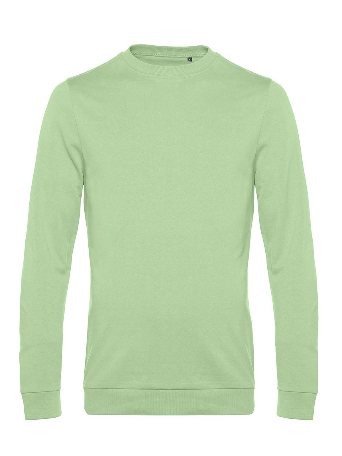 In Sweatshirt / Hoodie – B&C – Farbe light jade – individuell veredelbar