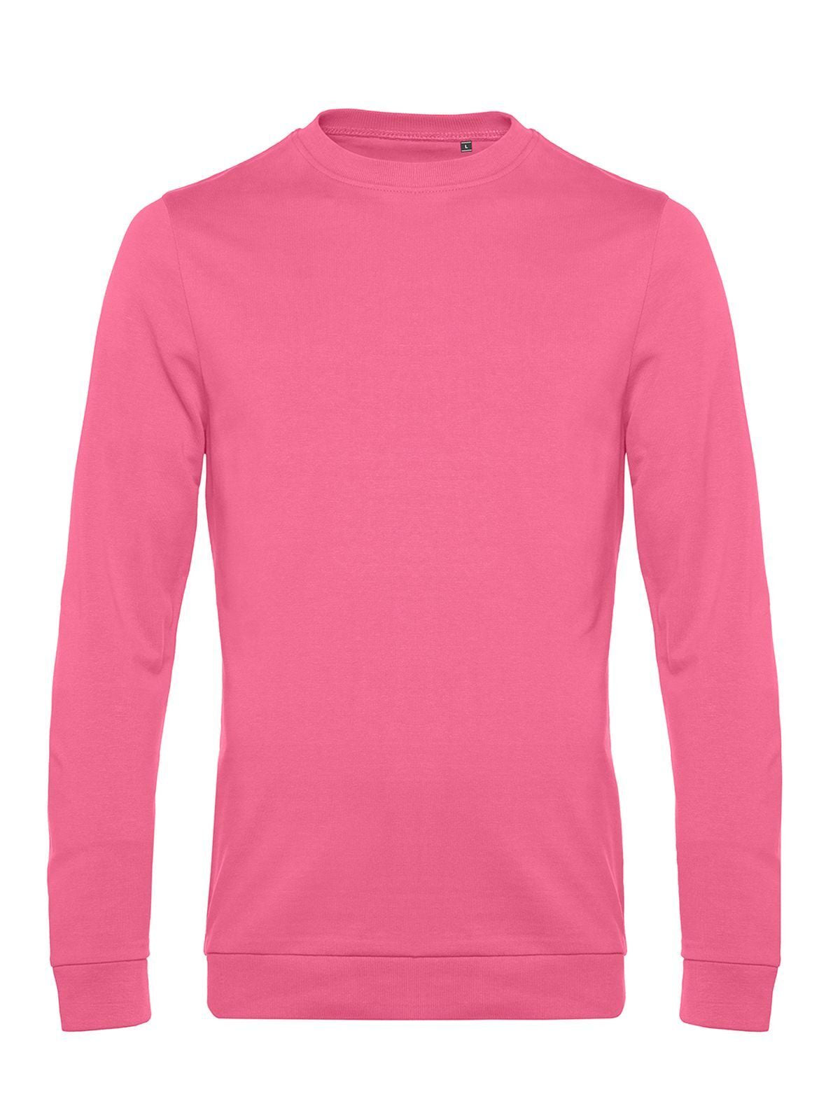 In Sweatshirt / Hoodie – B&C – Farbe pink fizz – individuell veredelbar