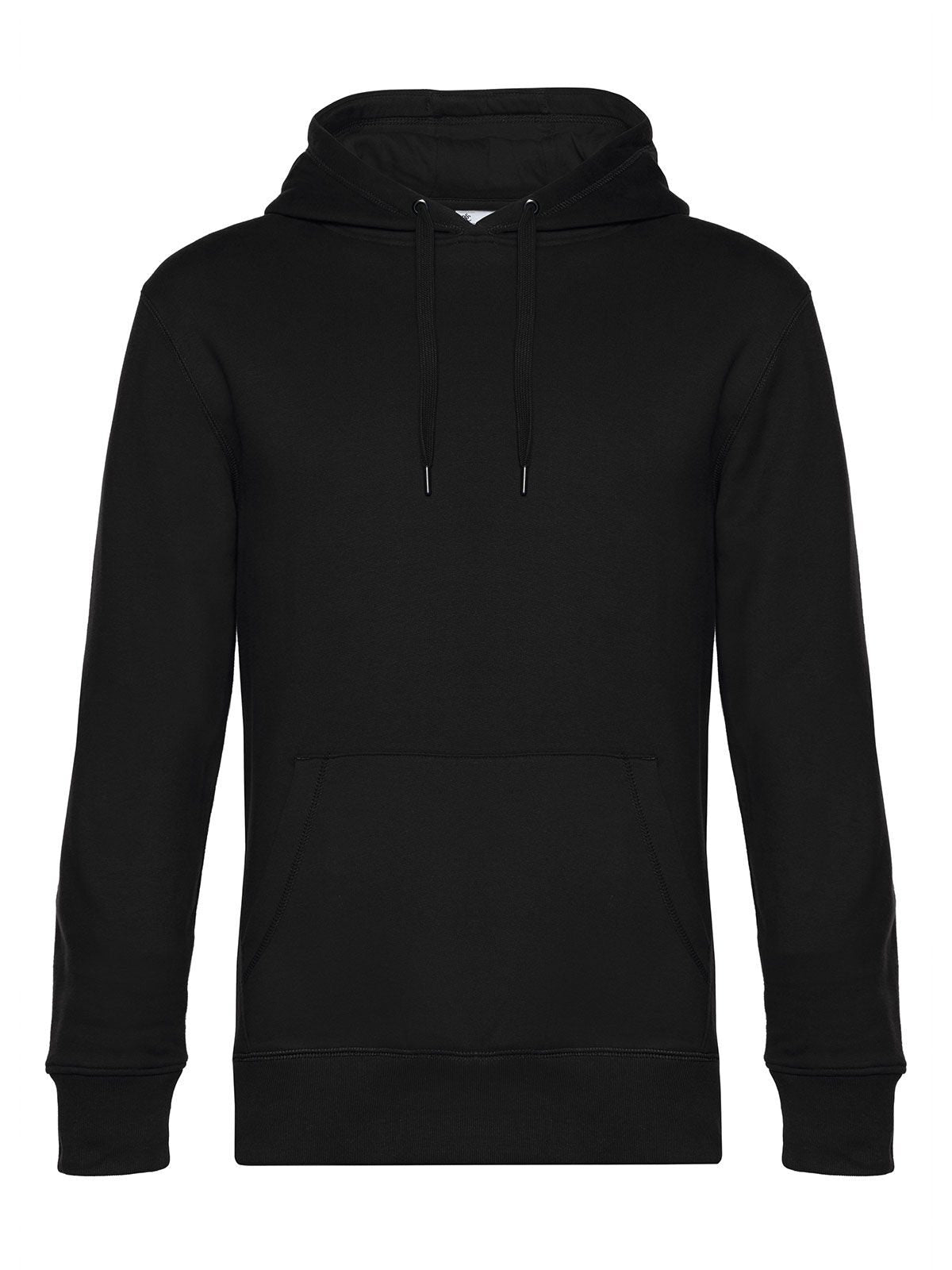 KING Hooded Herren Sweatshirt / Hoodie – B&C – Farbe black pure – individuell veredelbar