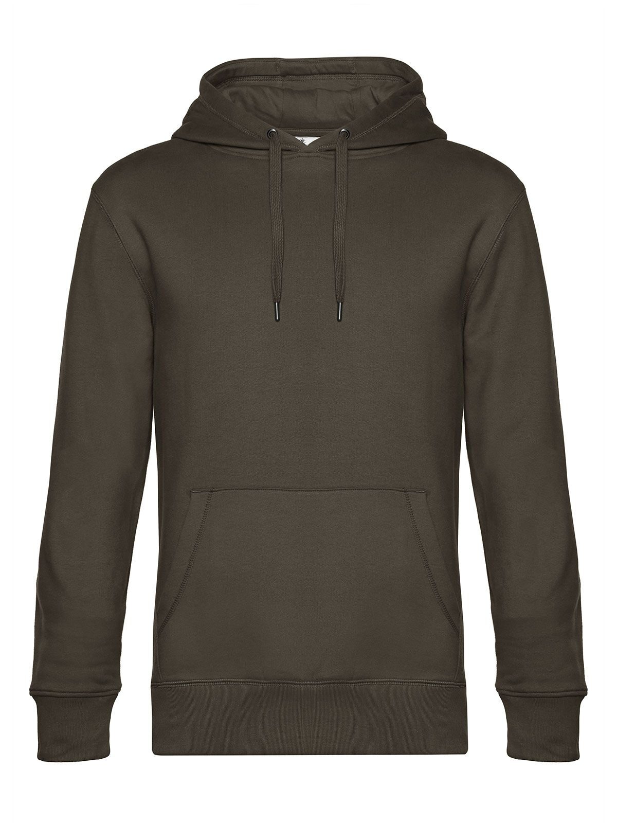 KING Hooded Herren Sweatshirt / Hoodie – B&C – Farbe Khaki – individuell veredelbar