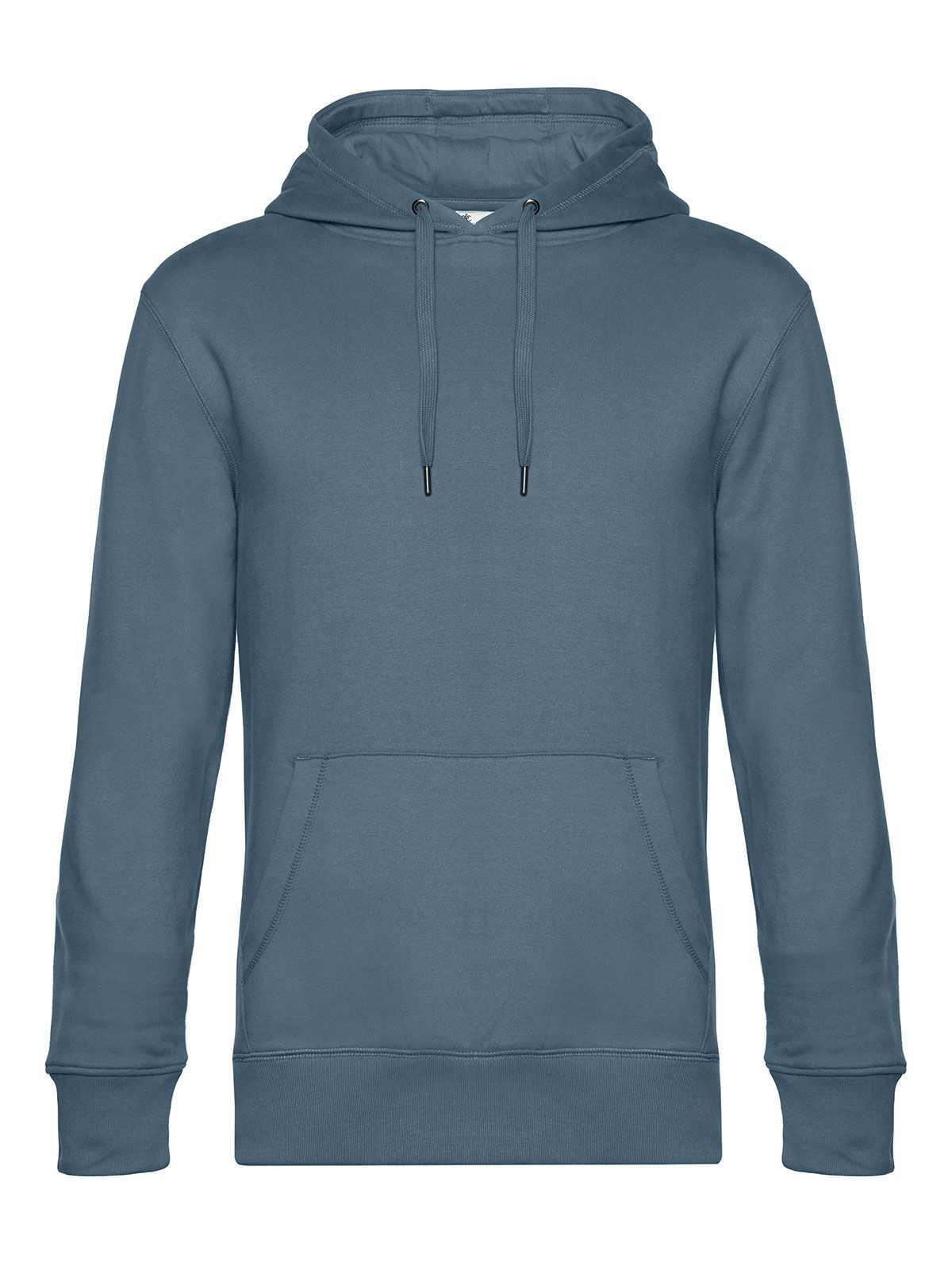 KING Hooded Herren Sweatshirt / Hoodie – B&C – Farbe nordic blue – individuell veredelbar