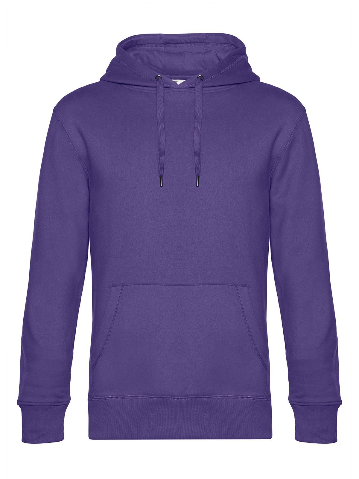 KING Hooded Herren Sweatshirt / Hoodie – B&C – Farbe radiant purple – individuell veredelbar