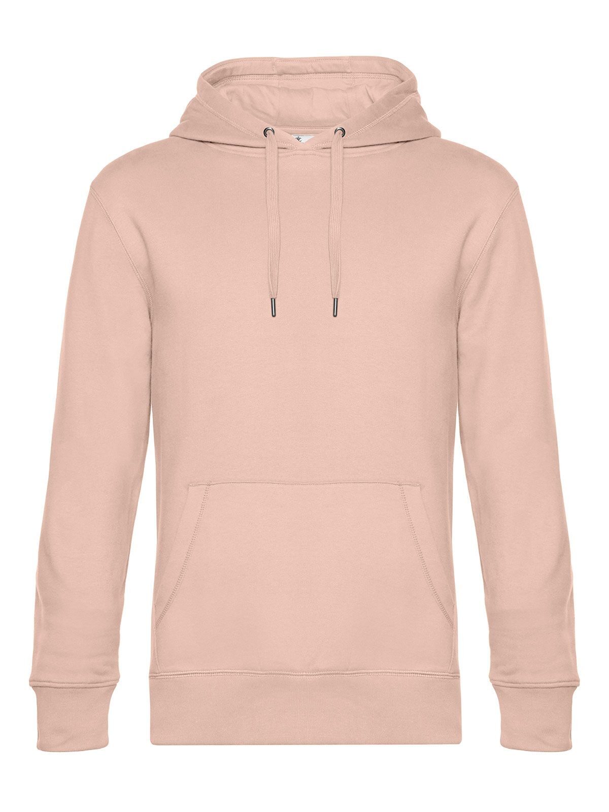 KING Hooded Herren Sweatshirt / Hoodie – B&C – Farbe soft rose – individuell veredelbar