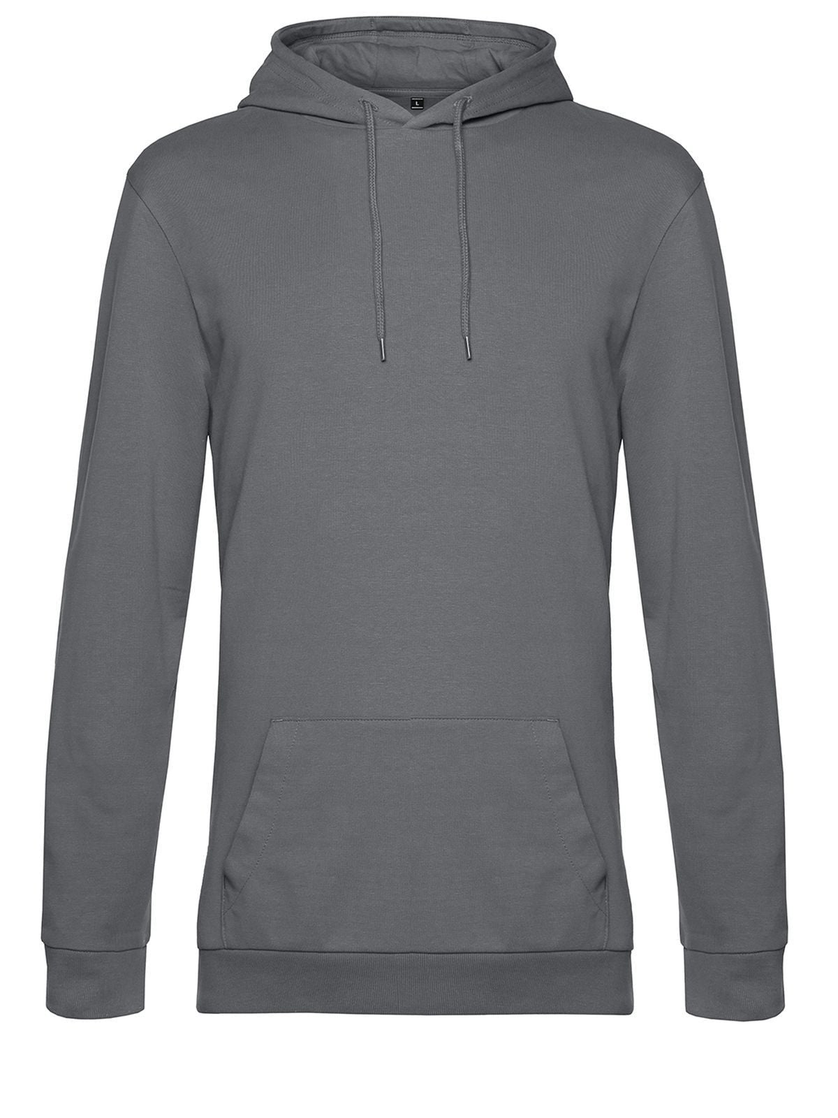 Sweatshirt / Hoodie – B&C – Farbe elephant grey – individuell veredelbar