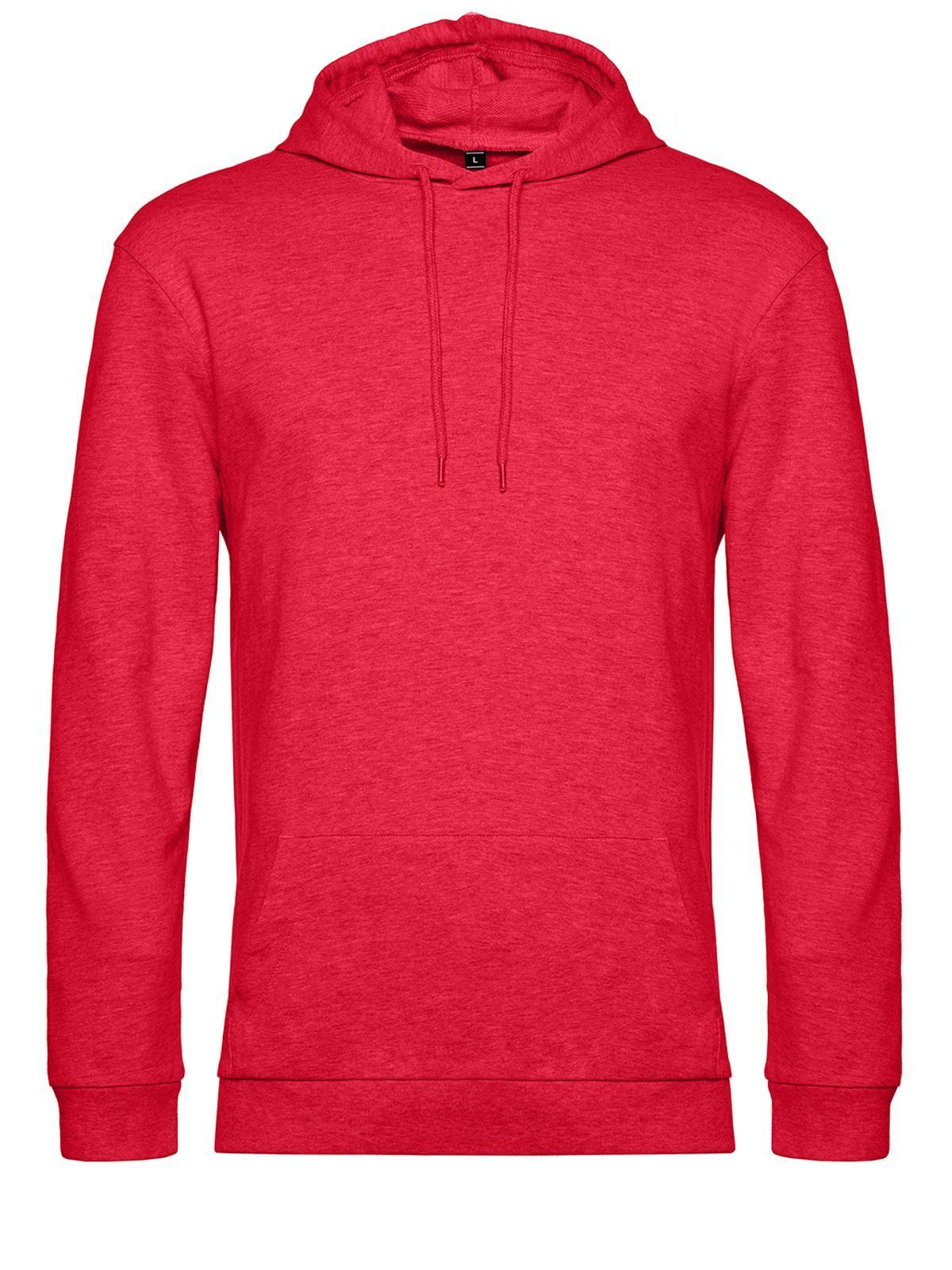 Sweatshirt / Hoodie – B&C – Farbe heather red – individuell veredelbar