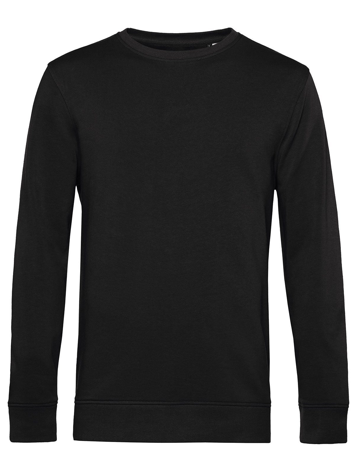 Inspire Crew Neck Herren Sweatshirt / Hoodie – B&C – Farbe black pure – individuell veredelbar