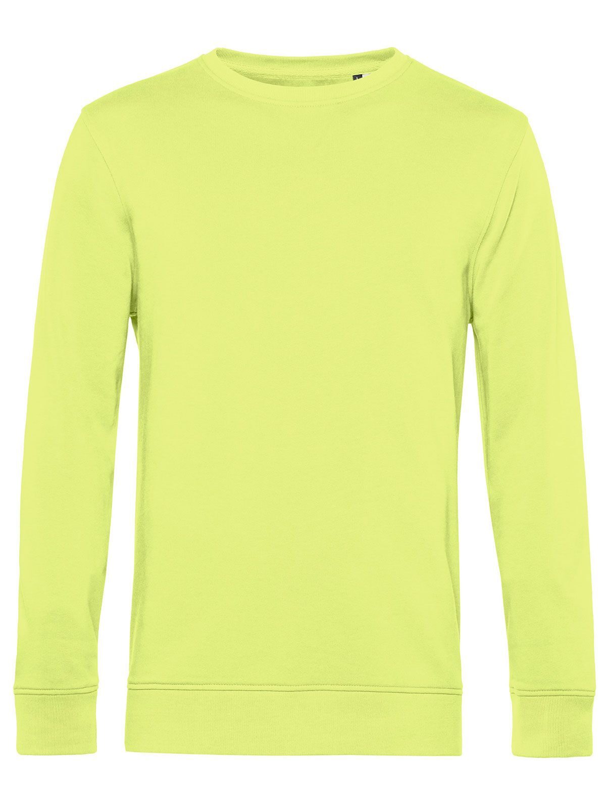 Inspire Crew Neck Herren Sweatshirt / Hoodie – B&C – Farbe Lime – individuell veredelbar